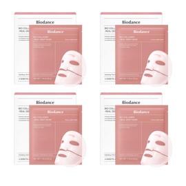 Biodance Bio Collagen Real Deep Hydrogel Mask 4 sheets, 4 pieces / 바이오던스 바이오 콜라겐 리얼 딥 하이드로겔 마스크 4매, 4개