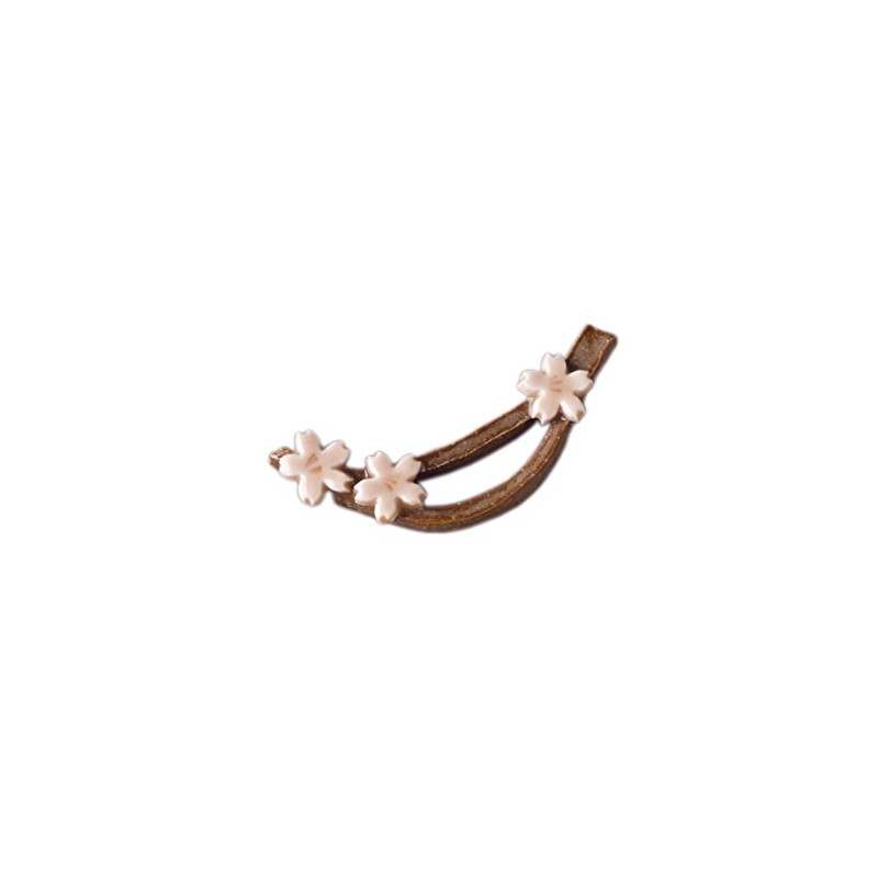 光陽 Pottery Chopstick Rest Brown Approx. 7.5 X 3 Cherry