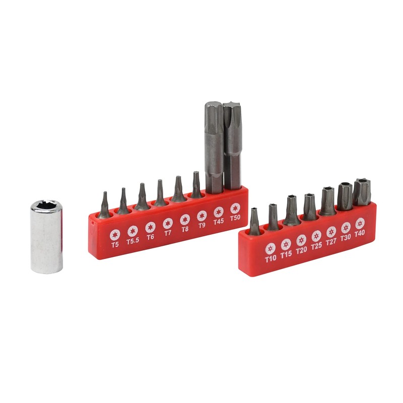 Dapetz ® 16 Piece Torx Bit Set for Maintenance Assembling