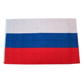 TrendyLuz Flags Russia Russian National Country Banner Flag 3x5 Feet