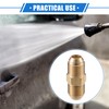 VekAuto Pressure Washer Connector, M14x1.5 Male Adapter Brass Screw Hose