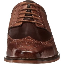 Stacy Adams Men's Tinsley-Wingtip Oxford, Tan/Brown, 10 M US