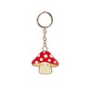Sass & Belle Mushroom Enamel Keyring