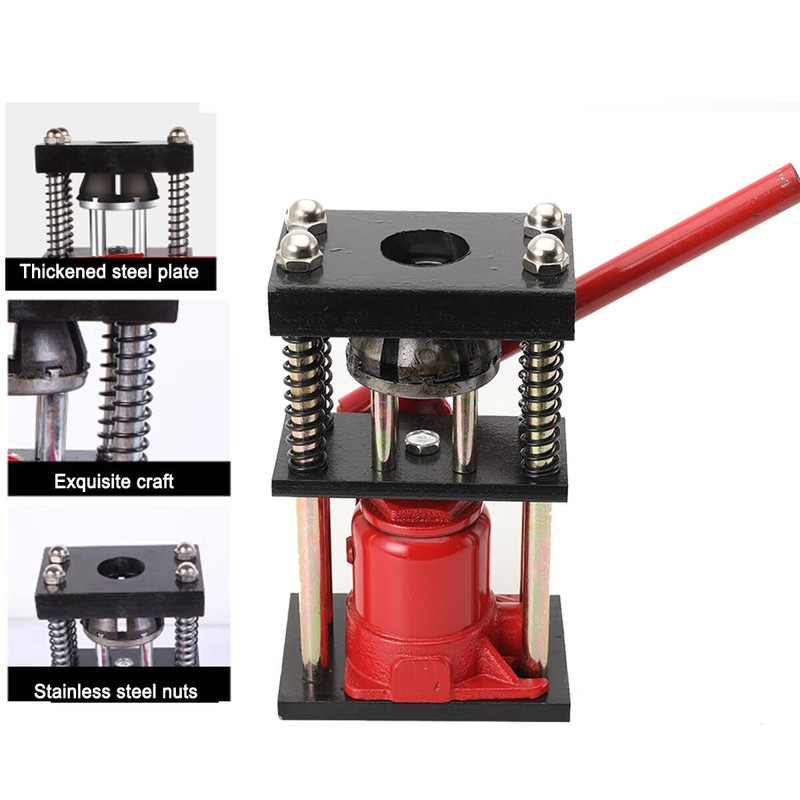 Bottle Jack Hose Crimper SOFEDY Manual Benchtop Hydraulic 6 Tons