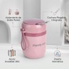 Yosoo Health Gear Copa Aislada, Frasco de Alimentos de Acero