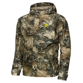 SCENTBLOCKER Shield Series Drencher Men's Insulated Waterproof Hooded Camo Hunting Jacket (RT Excape, 3X-Large)