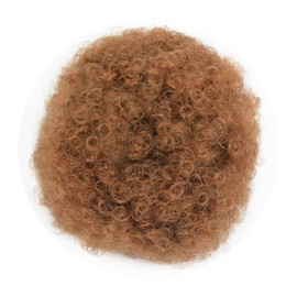 Afro Puff Drawstring Ponytail Synthetic Hairpieces Short Curly for Women Hair Extensions (Medium, T1B/30#)