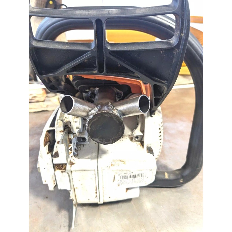 ECHO Header Pipe Echo CS-590 Chainsaw Muffler Exhaust Dual Port