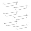 CIYODO 6pcs Pegboard Shelf Hooks Retail Store Peg Board Hook