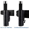 Dotacty Baton Holder w/ 360 Degree Rotating Duty Belt/MOLLE Vest