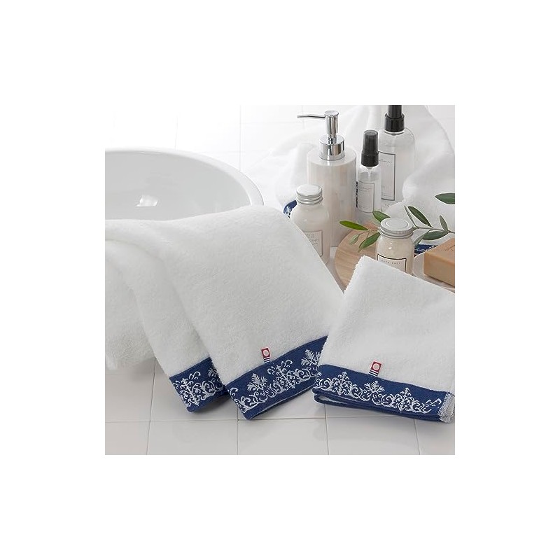 Imabari Towel Set Gift Set of 2 Face Towels, 13.0