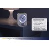 TFA-Dostmann Combo TFA 60.1511 Wireless Alarm Clock, 9 x 4