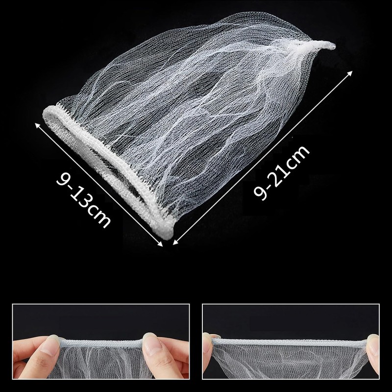 Kitchen Sink Strainer Mesh Bag-100 PCS Mesh Sink Drain Strainer