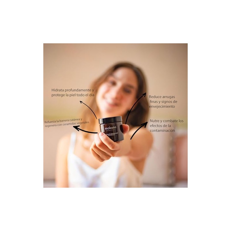 Crema Facial Frambuesa Regeneradora Hidratante Antipolución 60ml