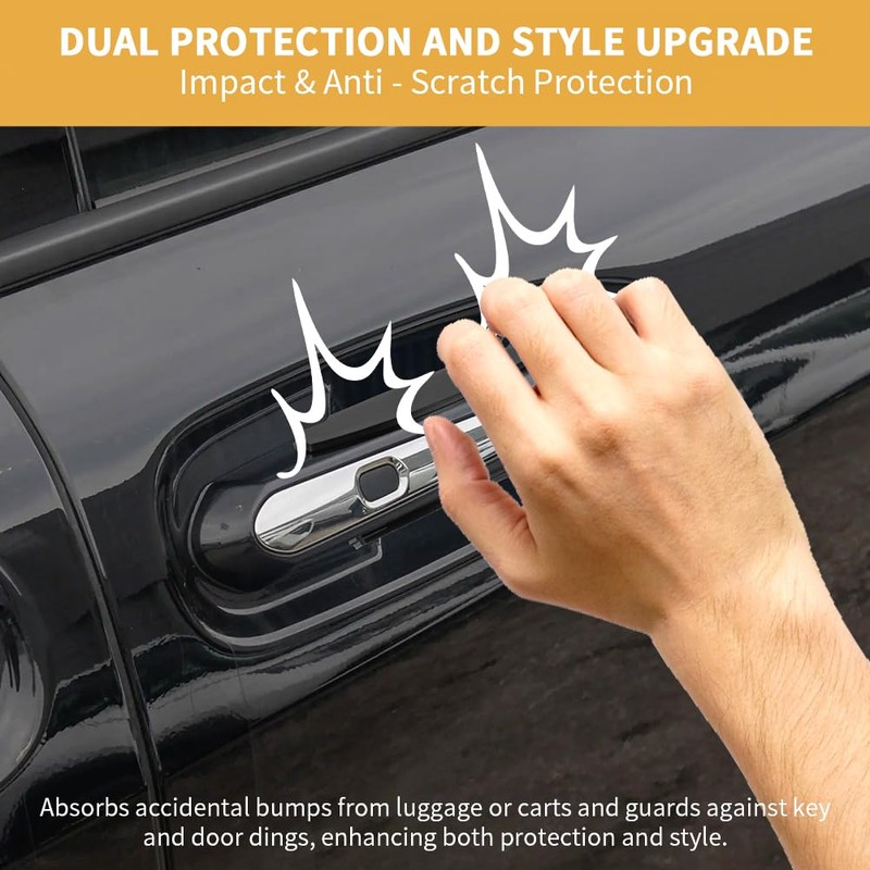 for Toyota Sienna 2021-2024 Automatic Rear Sliding Door Handle Protector