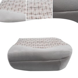 BIXIBIN Automotive Seat Covers, Front Seat Covers Replacement for 1999-2000 Ford F250 F350 F450 F550 XLT, Flannelette, Composite Cotton for Cars, Grey Front, Driver's Side, Passenger's Side