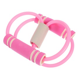 Gatuida Flat Latex Elastic Resistance Bands for Fitness Training and Physical Therapy Lightweight Durable Stretchy for Legs and Endurance Workouts Pink