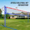 Patiassy Patiassy Volleyball Net for Backyard, Outdoor Play - Adjustable