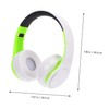 Tofficu Wireless Foldable Headset Adjustable Over Ear Headphones with Noise
