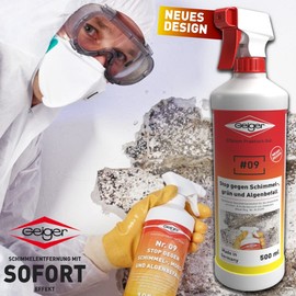 Geiger Chemie Nr. 09 Stop gegen Schimmel 500 ml Flasche