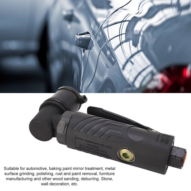 8500rpm Pneumatic Air Sanding Polisher 1/4in Inlet 30mm Sanding Disc
