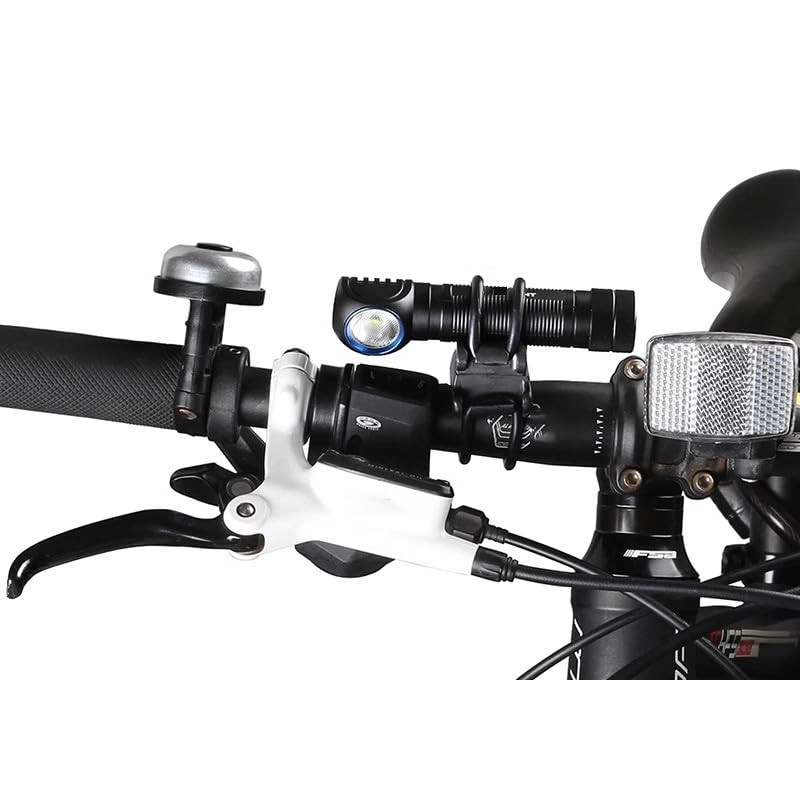 Bicycle Light Holder, Bike Accessories, Plastic + Rubber, Multi-functional Light