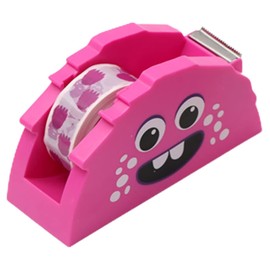 DOITOOL Tape Dispenser Cartoon Monster Tape Dispenser for Desk Small Tape Cutter for Office and Home Cute Office Supplies Tape Cutter for Adults Practical Office Accessories