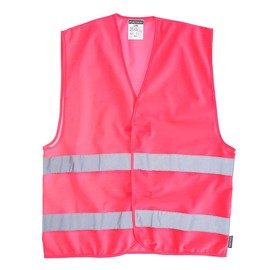 Portwest F474PIRL/XL Iona Vest, Regular, Large/X-Large, Pink