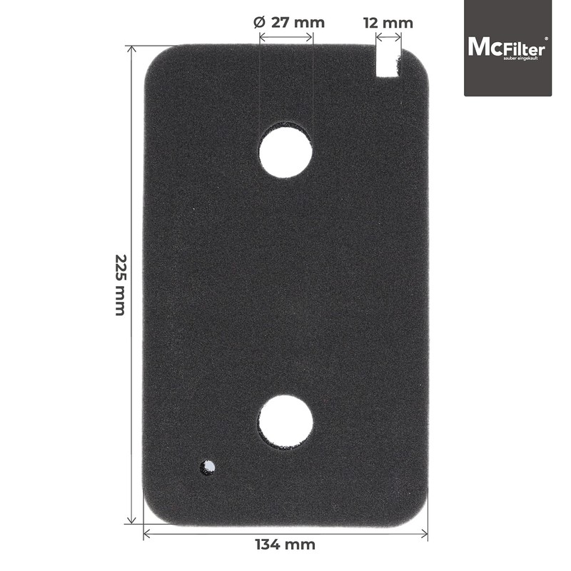 McFilter Foam Filter Compatible with Tumble Dryer Miele Heat Pump