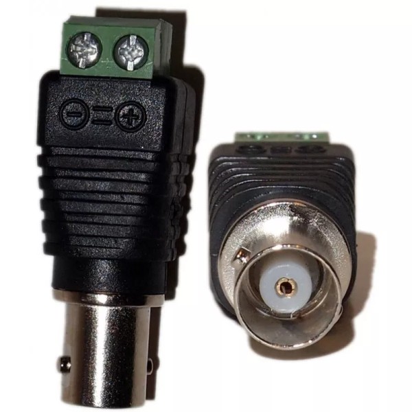 Evertech 30Pcs BNC to Cat5e Adapter Female Screw Terminal Video