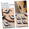 Operitacx 6pcs Silent Nylon Sliding Door Rollers Door Roller Sliding