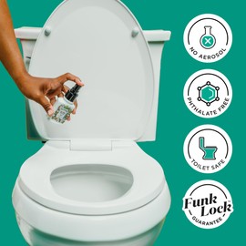 Poo-Pourri Before-You-Go Toilet Spray, Beach Bum, 2 Fl Oz, Up to 100 Uses, Bathroom Odor Deodorizer with Essential Oils for Home or Work, Travel Essentials, TSA Approved Size, Coconut, Orchid Scent