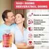Nad+ Resveratrol Gomitas Nr Nicotinamida Ribosa Fresa