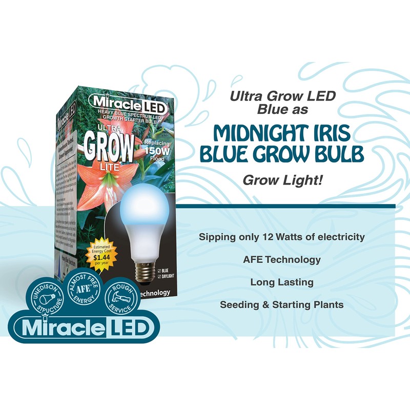 Miracle LED Craft LED Midnight Iris Blue Spectrum Multi-Plant Grow
