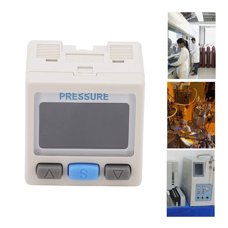 Digital Pressure Switch 12-24V DC 0 to -101kPa Digital Display