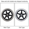 Wheelchair Wheel Front Caster Wheel 6" Manual Wheelchair Cart Front