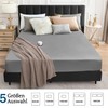 Waterproof Mattress Protector, Fitted Sheet, Breathable, Waterproof Mattress Cover, Moisture