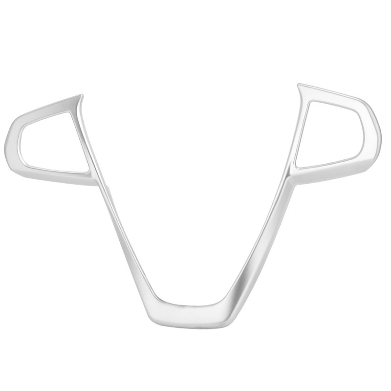 Car Steering Wheel Button Frame Cover Chrome Trim Fits for