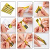HUIKKJP 200Pcs Nail Foam Paper Tray Accessories Nail Extension Paper