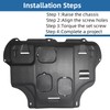Riyhch Engine Splash Shield Guard Fit for Ford Focus 2012