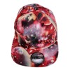ZLYC New Starry Galaxy Sky Neon Pattern Flatbill Snapback Adjust