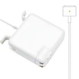 TECWCAW Cargador para Macbook Air 45w,Macbook Pro,Cargador En Forma de T de,Adaptador de Corriente para 11 Pulgadas Y 13 Pulgadas (Entre 2012 Y 2017)