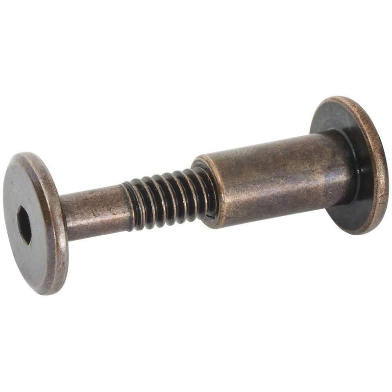 Statuary Bronze Connector Bolts - 2" (8-Pack)