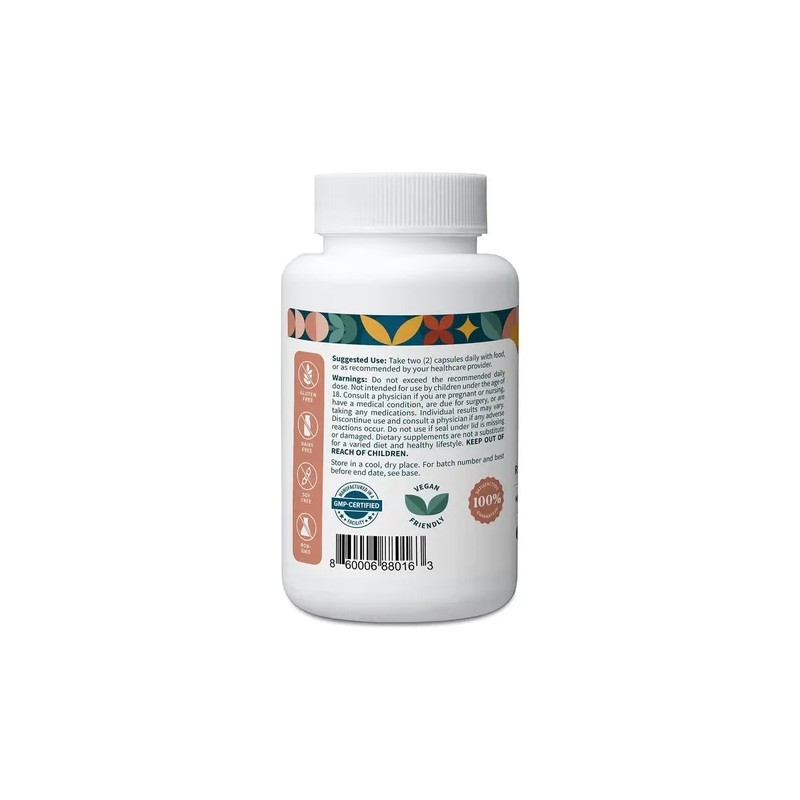 Pattern Wellness Maca 20:1 60 Cápsulas Vegano
