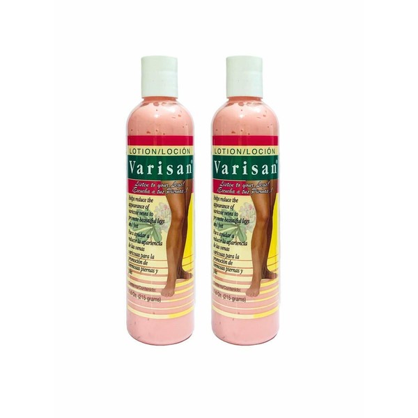 Varisan Lotion Helps Reduce Appearance fo Varicose Veins 7.6 oz. (215g) Each