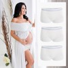 FUIPVGI 7 Pack Fix Reusable Net Pants, Incontinence Net Knickers,