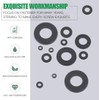 Pack of 700 Flat Washers Nylon Flat Washers Assortment 9