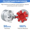 Shaft Coupling 6 mm to 8 mm Waves Flexible Elastic