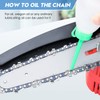 Seesii Mini Chainsaw Chain Replacement 6 Inch for 6 Inch