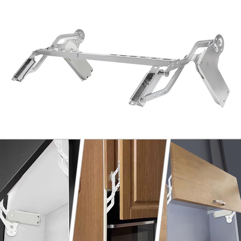 Adjustable Hydraulic Buffer Cabinet Door Hinges, Vertical Swing Lift Up